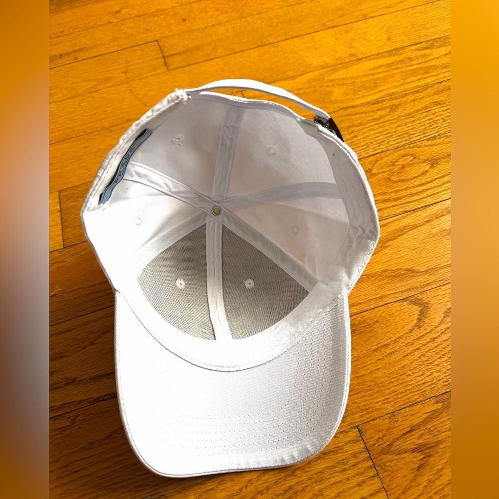 Prada White Triangle Logo Baseball Cap for Men - Picture 3 of 5